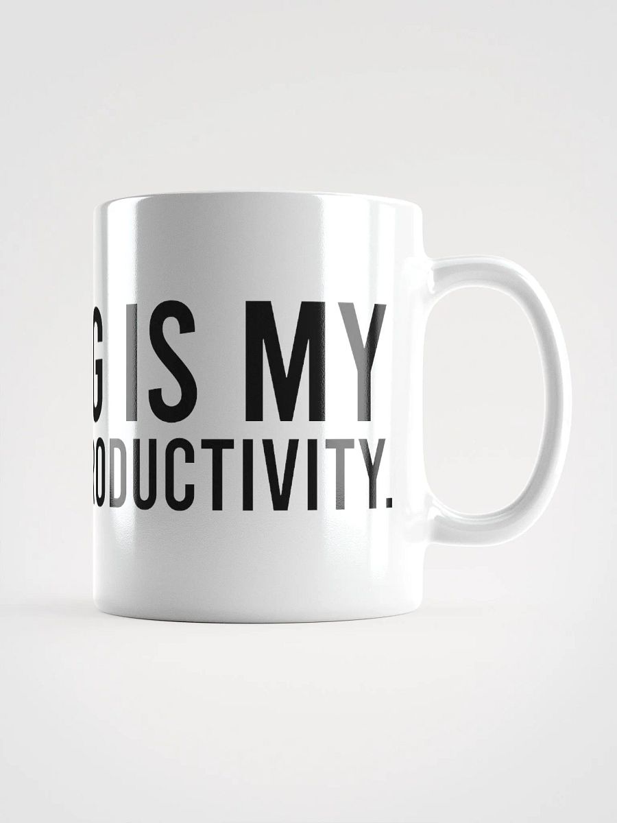 This mug is my partner in productivity. - coffee mug product image (3)