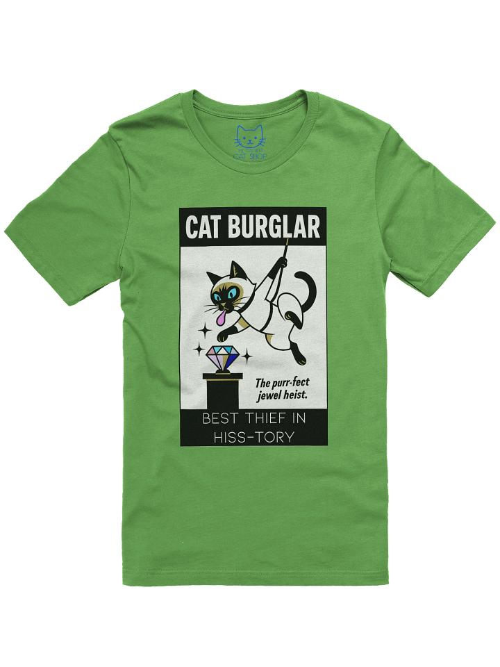 Cat Burglar Diamond Jewel Heist Siamese Cat Unisex T-Shirt product image (25)