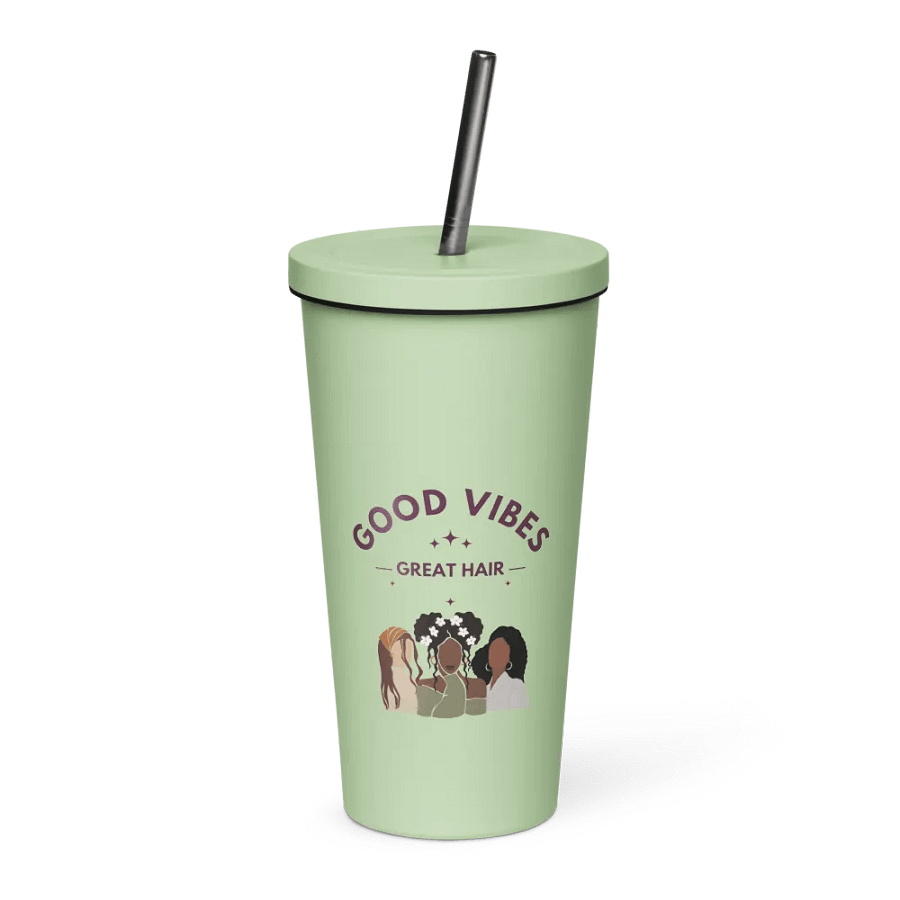Good Vibes Great Hair Tumbler 20oz product image (3)