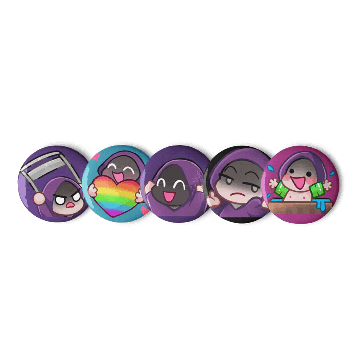 Emote Pin Set 2 product image (3)