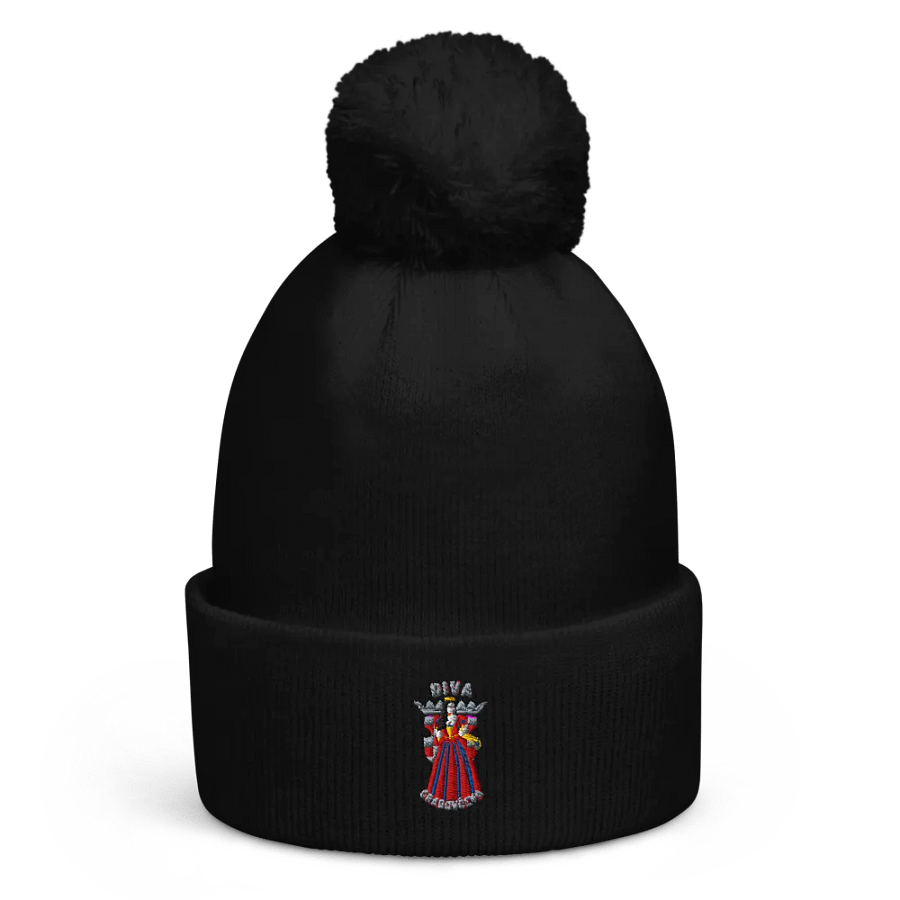 Royal Reign Pom-Pom Beanie product image (1)