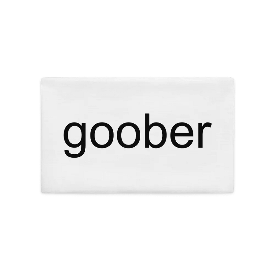 Goober Dual Sided Throw Pillow product image (2)