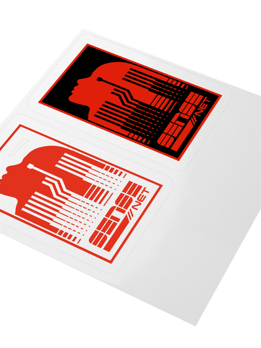 Sense/Net Logo Version 4 Stickers (red & black) product image (9)