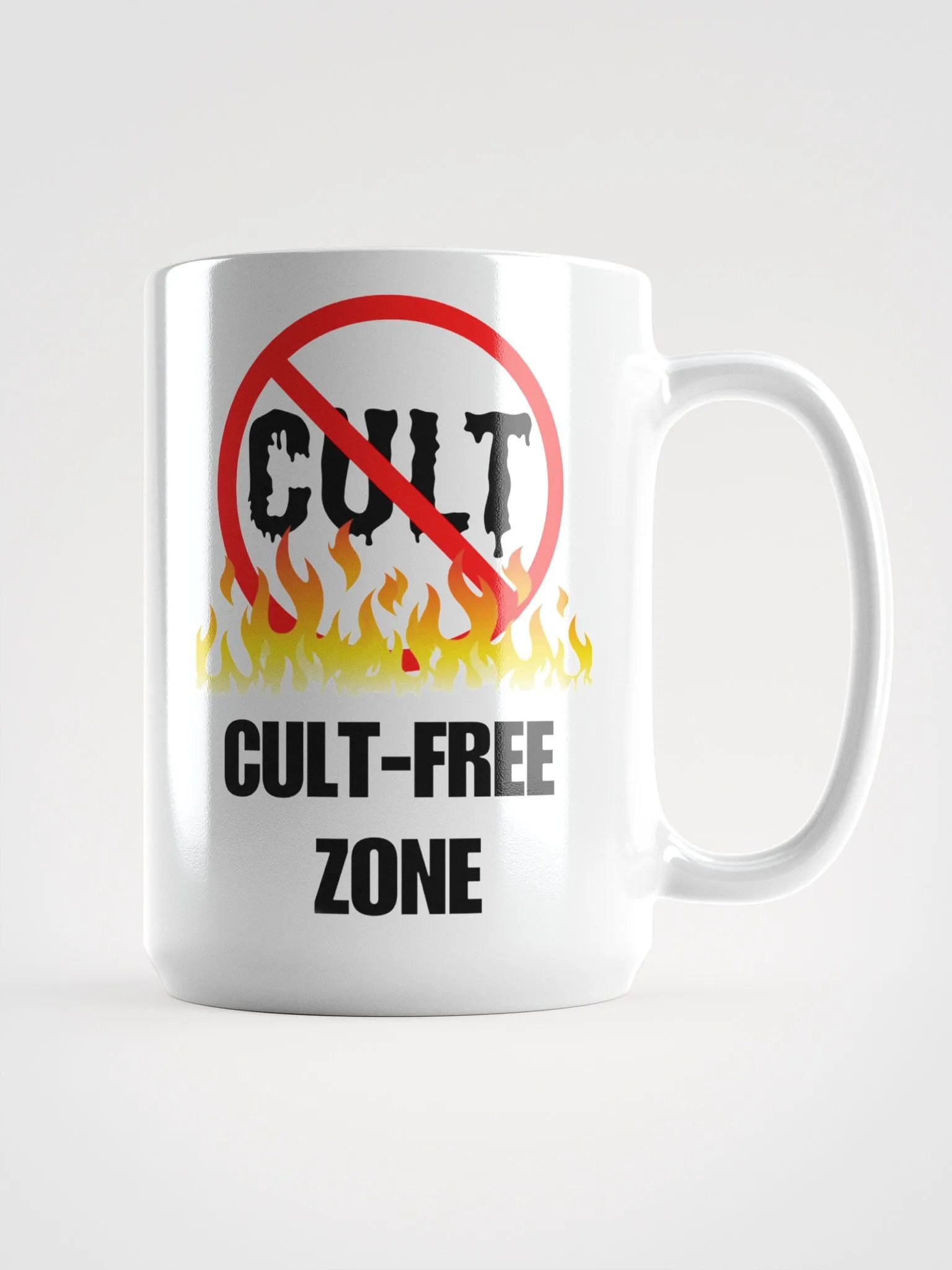15 oz Cult-Free Zone Mug product image (1)