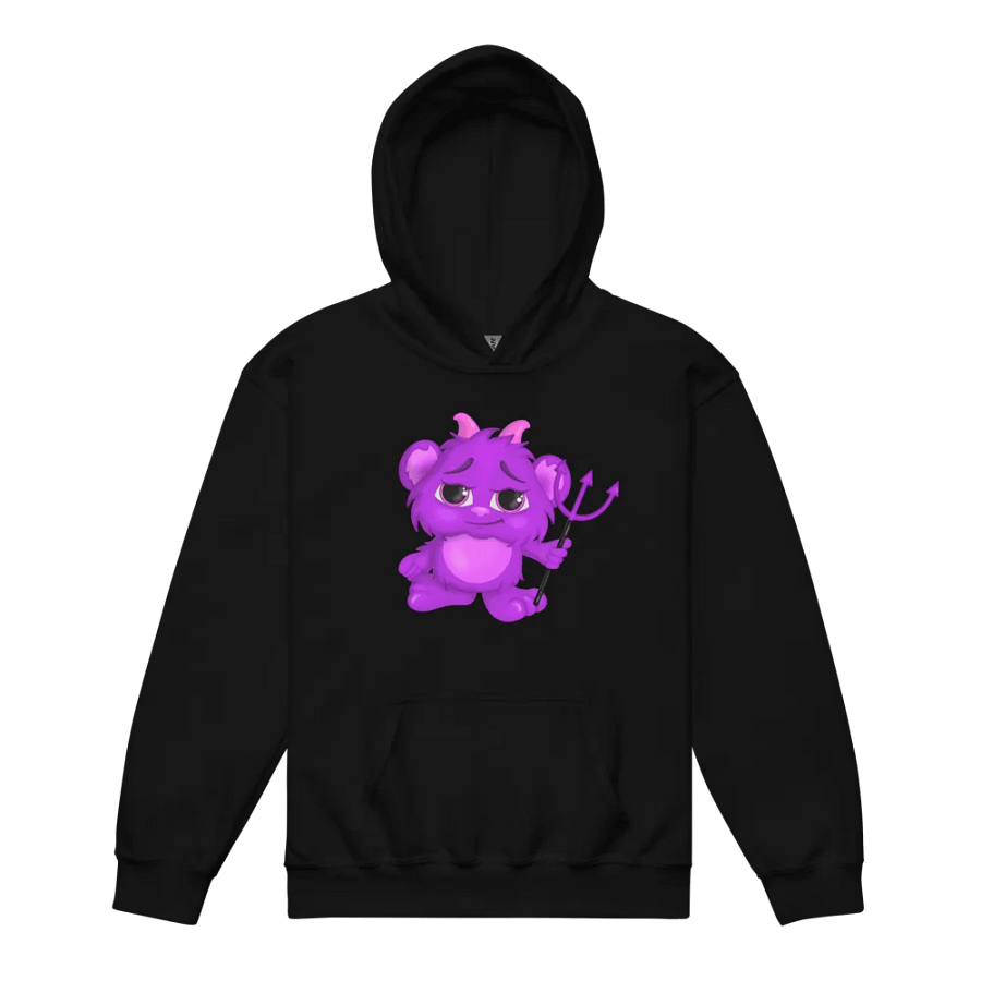 Kids Purple Devil Hoodie product image (1)