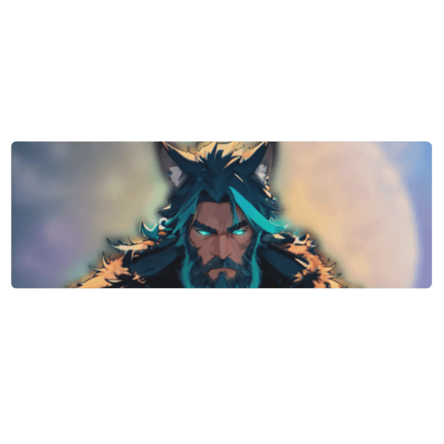Wolfen Wanderer Yoga Mat product image (1)