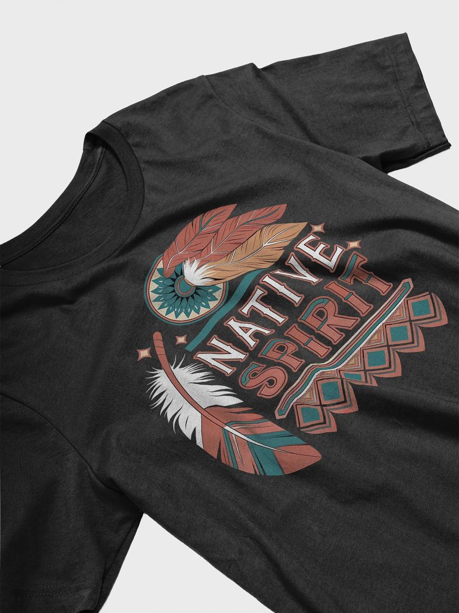 Native Spirit Dream Catcher Feathers & Tribal Patterns Tee product image (4)