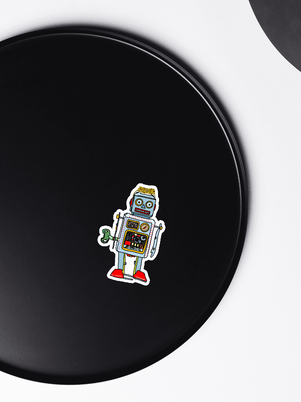 Retro Robot Die-Cut Magnets product image (4)
