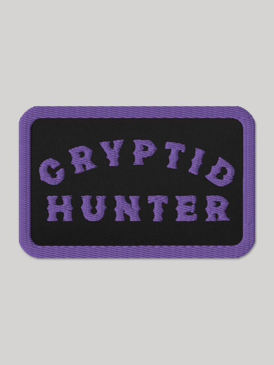 Cryptid Hunter - Embroidered Patch product image (1)
