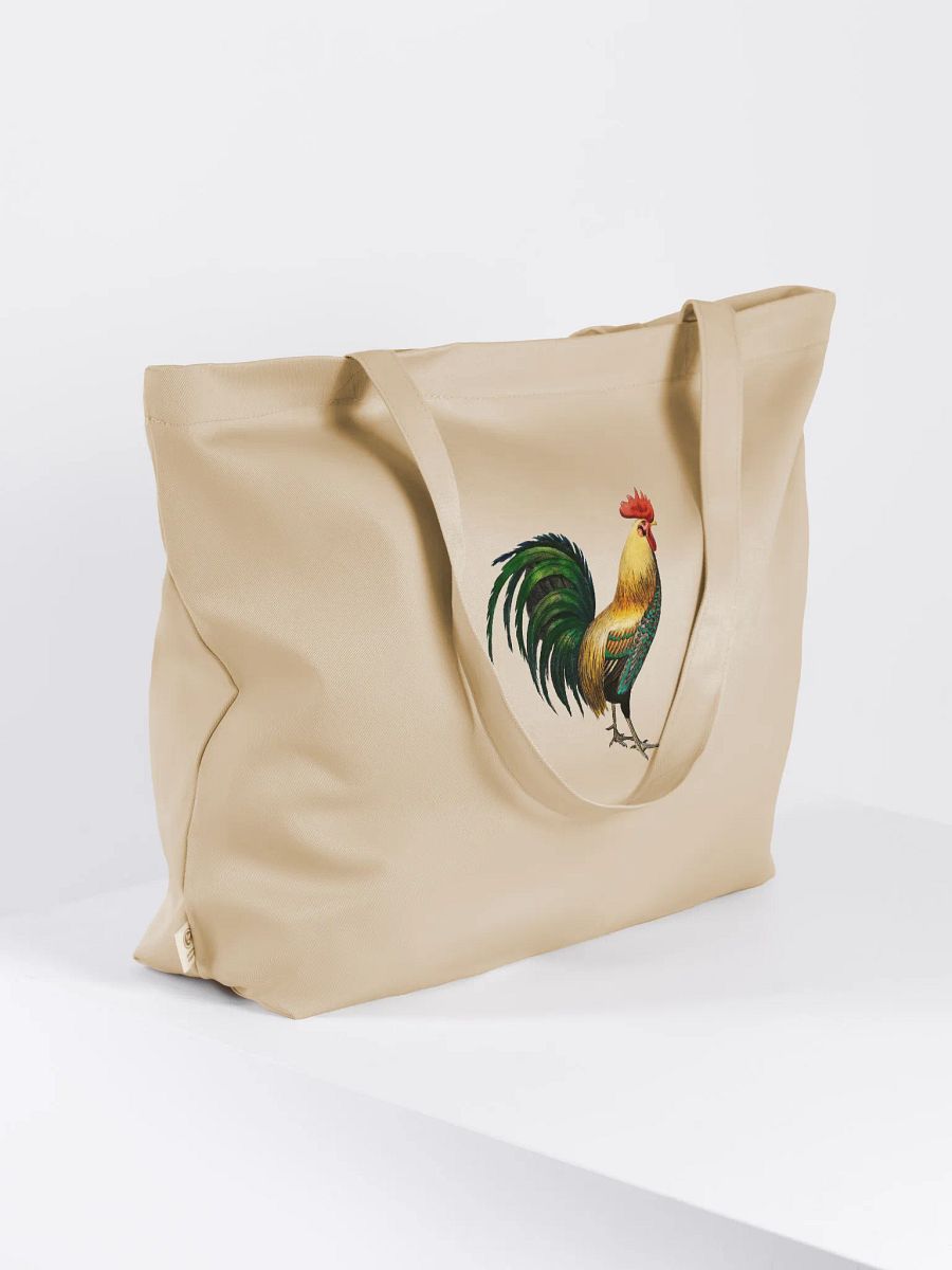 Iridescent Rooster Organic Tote product image (7)