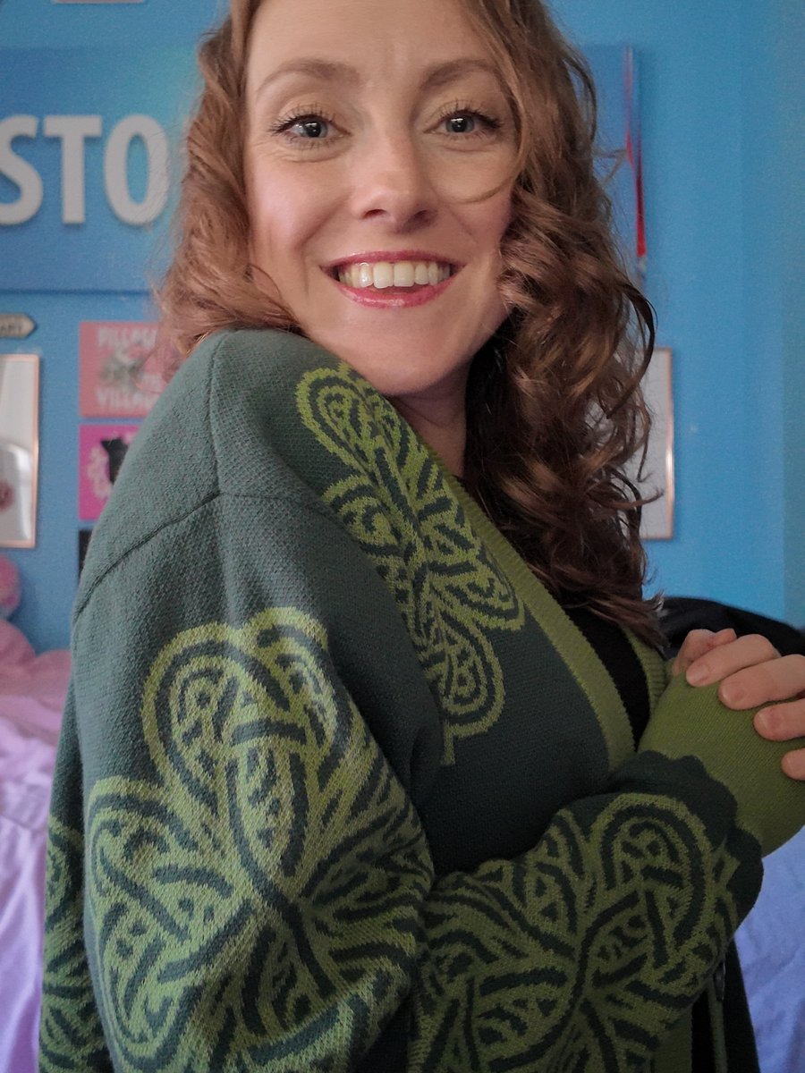 Celtic Knot Knit Clover Cardigan 🍀 product image (7)