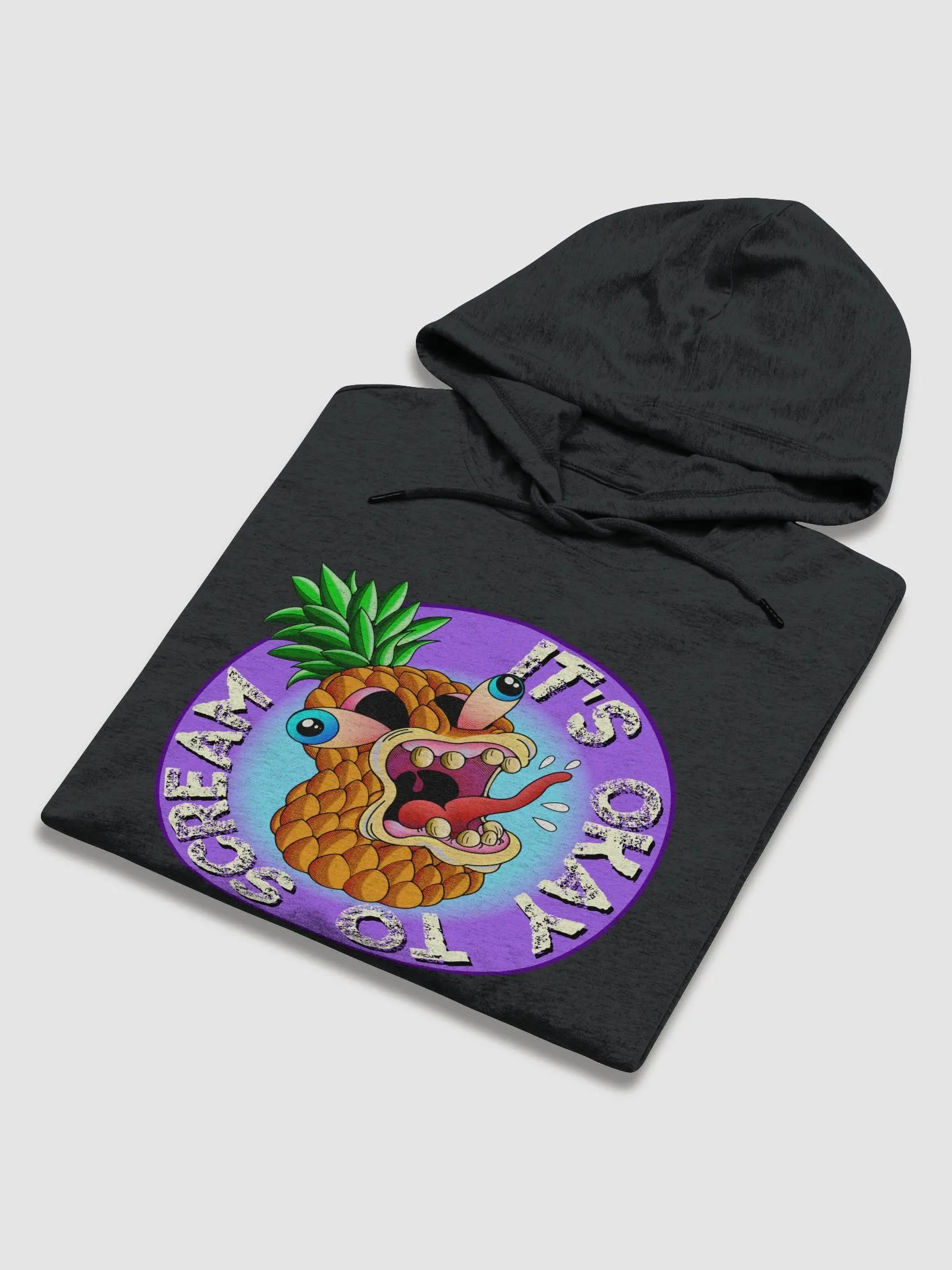 Please Scream: District Lightweight Hoodie product image (5)