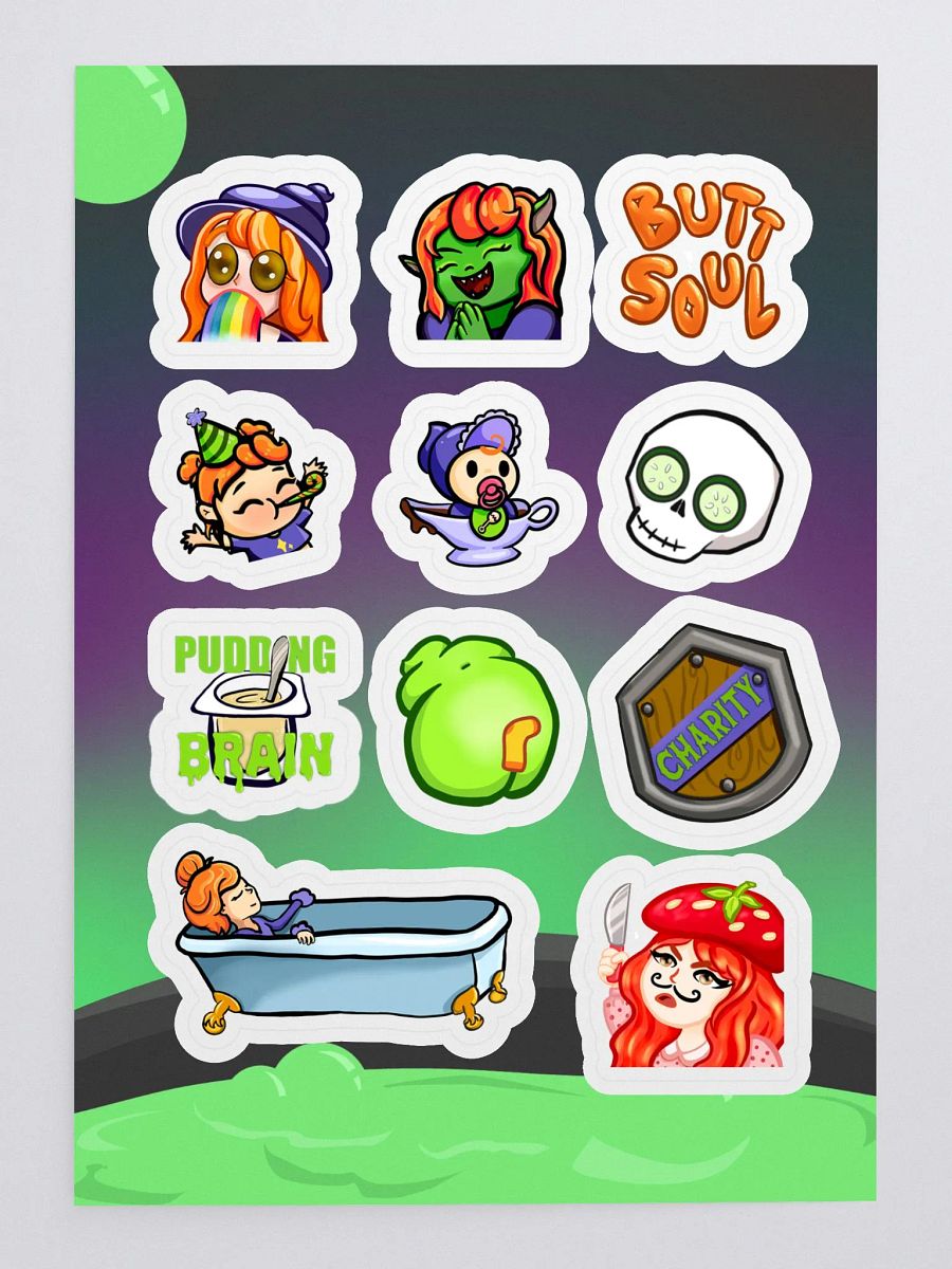 Classic Sticker Sheet product image (3)