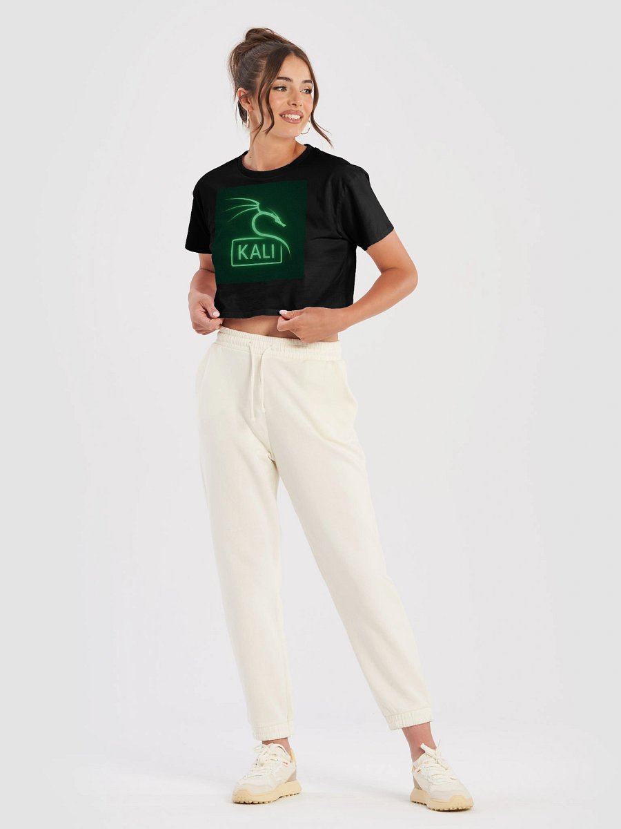 💚 Kali Linux Femme Crop – Glow in Root We Trust product image (5)