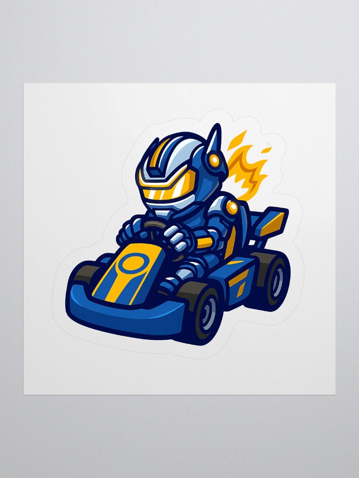 PunchBot Kart Sticker product image (2)