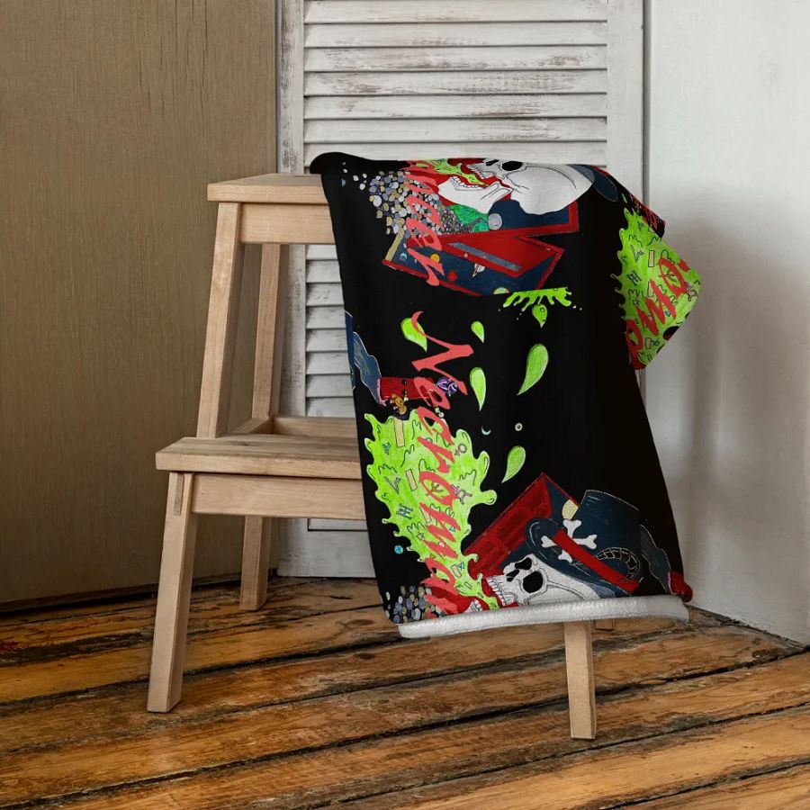 Necromancy Skull Sublimated Towel product image (4)