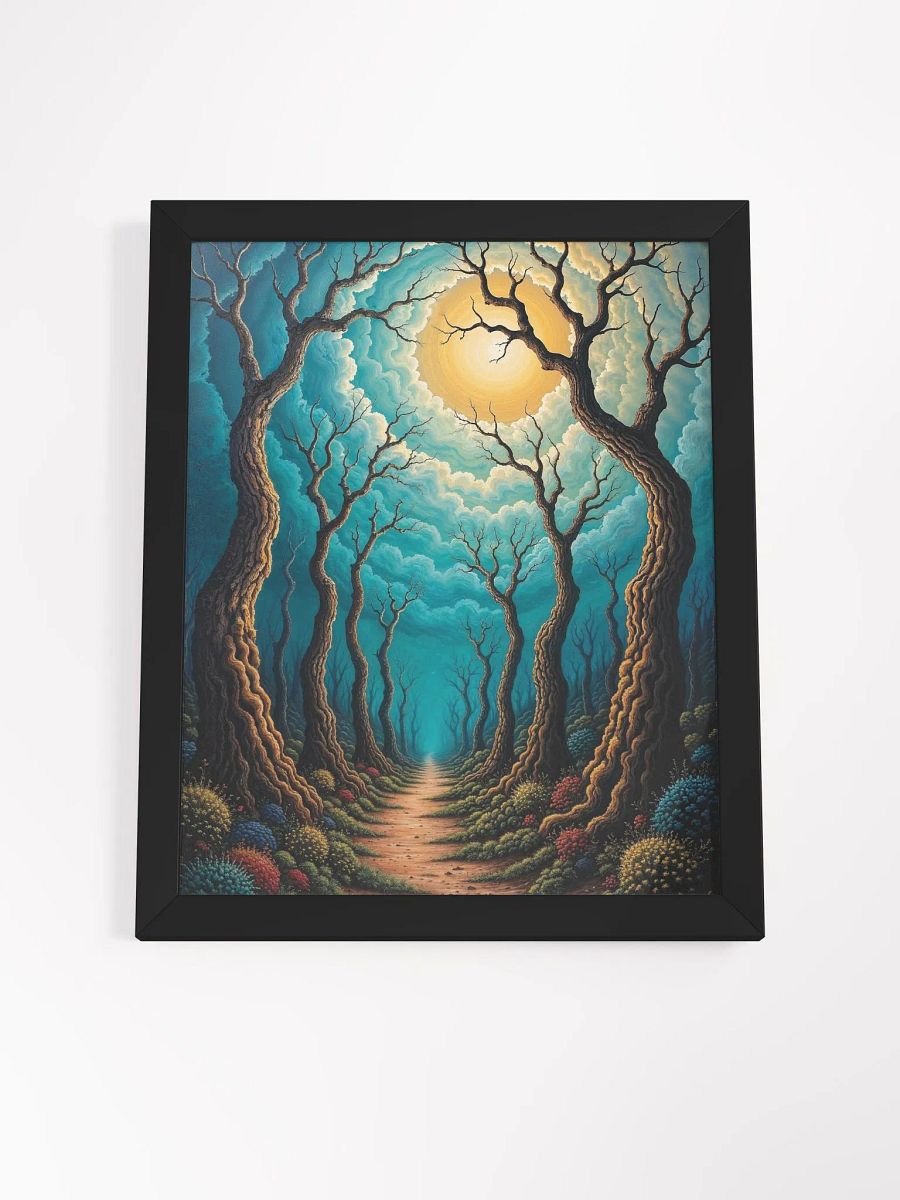 Surreal Forest Path Framed Print product image (2)