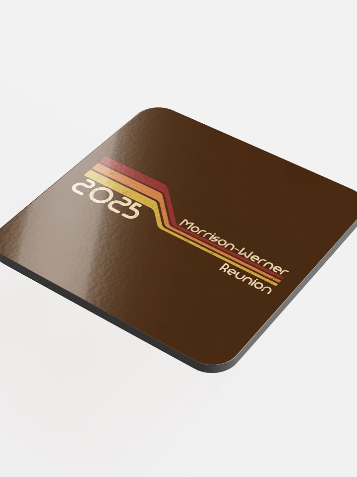 "70s Stripe Design" Drink Coaster product image (1)
