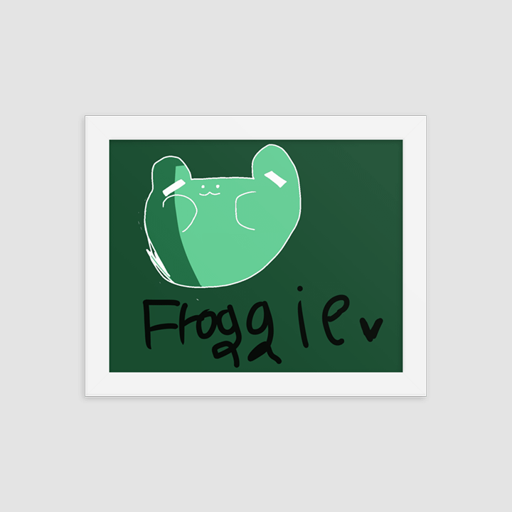 [rosiebeelil] - Framed poster product image (1)