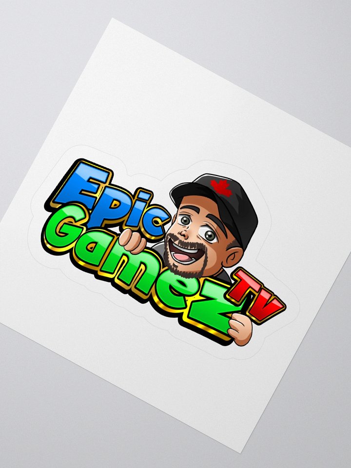 EGTV Kiss Cut Sticker product image (2)