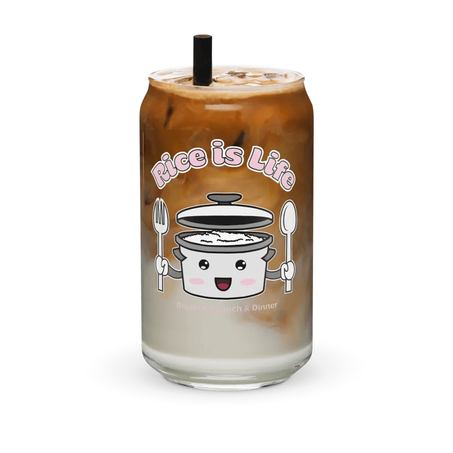 Rice is Life Can-Shaped Glass product image (6)