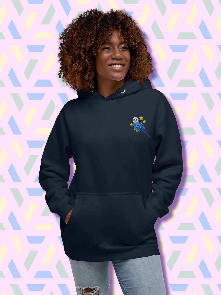 Starry Budgie Unisex Premium Hoodie product image (3)