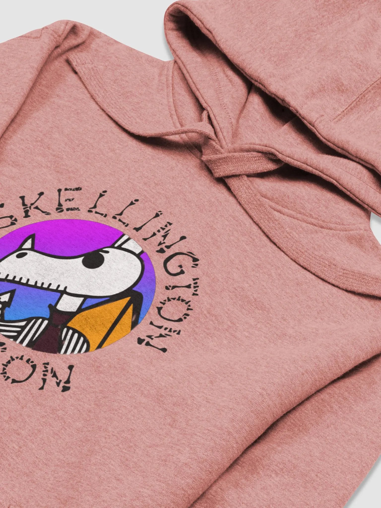 Hoodie with black text (variety of hoodie colors available) product image (27)