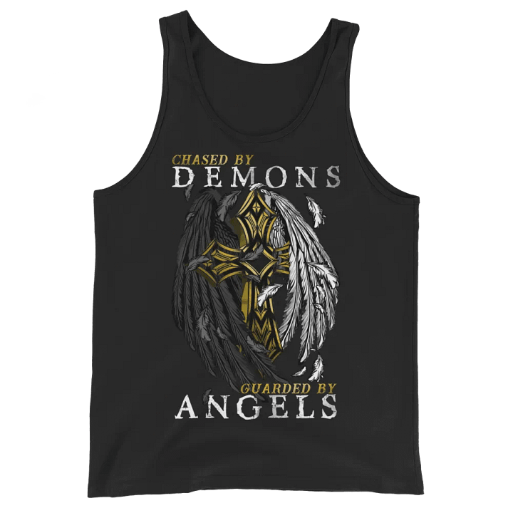 Chased by Demons Guarded by Angels Tank Top product image (1)