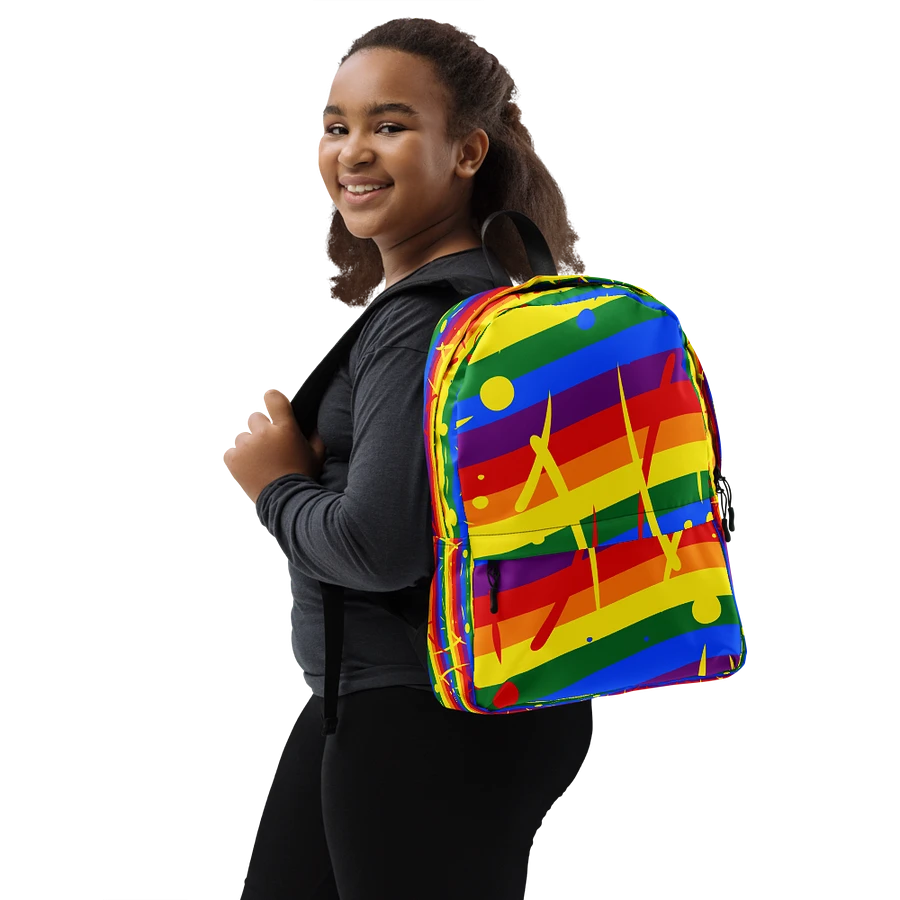 Back To School Rainbow Backpack Bag product image (14)