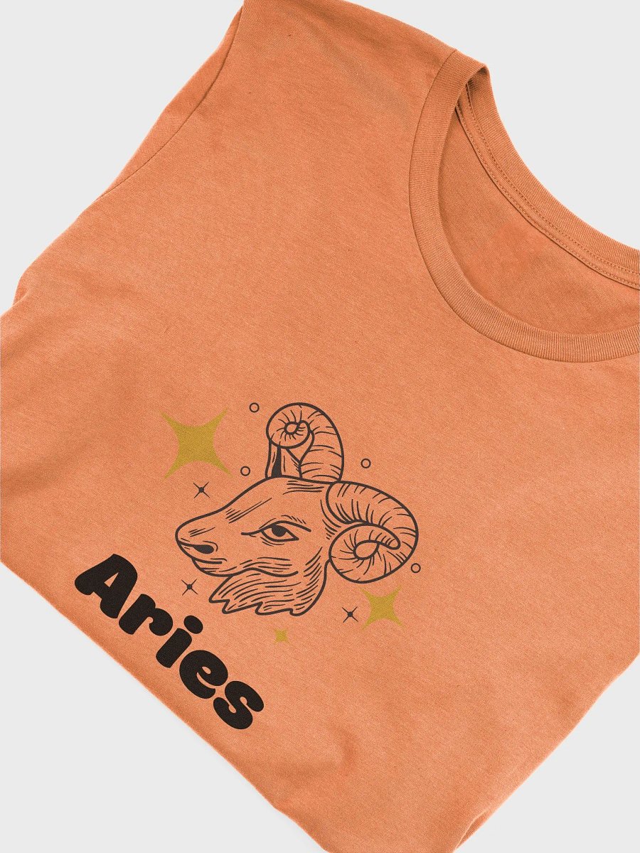 Aries Ram T-shirt - Black Writing product image (3)