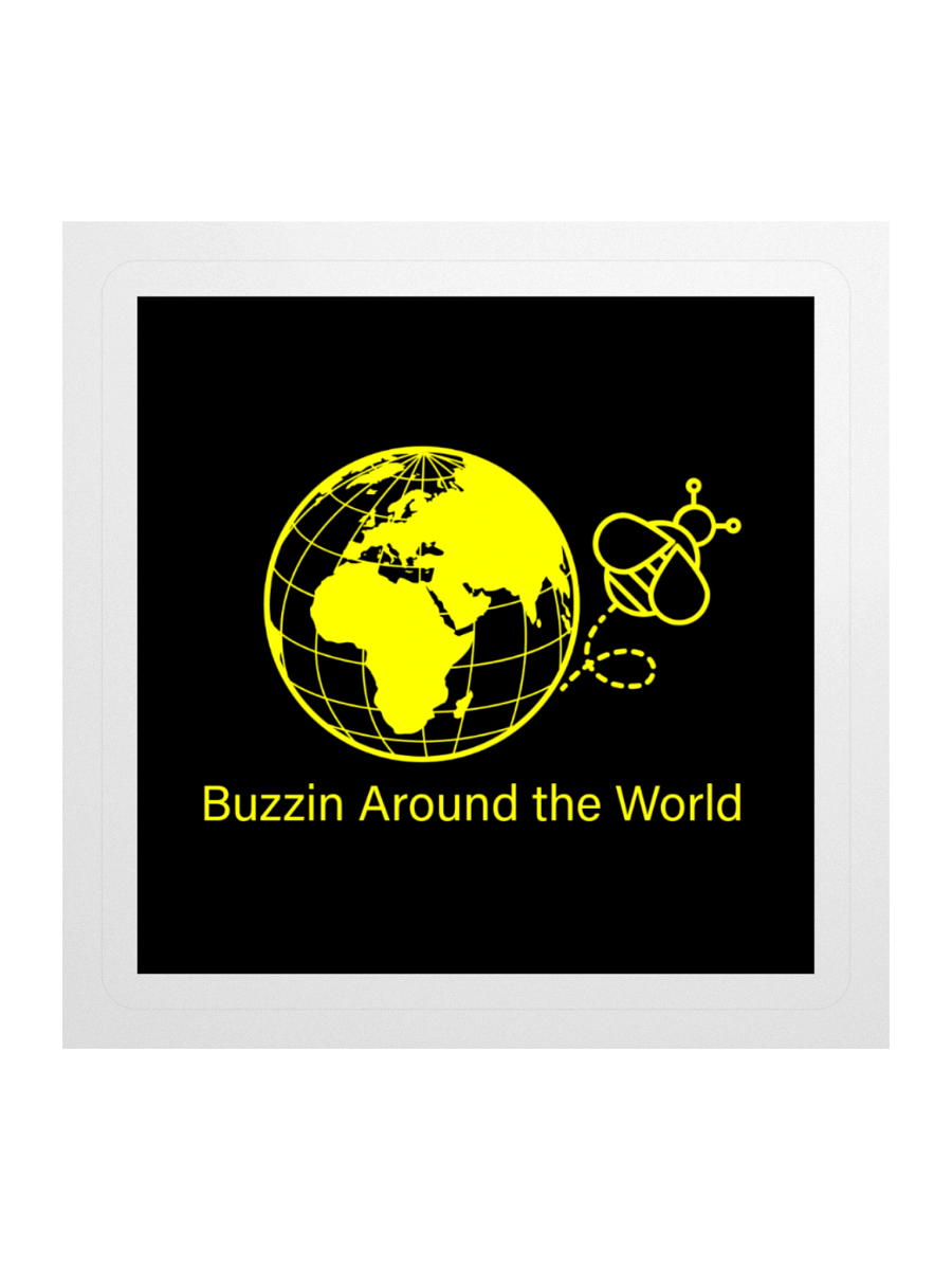 Buzzin Around the World Stickers product image (1)