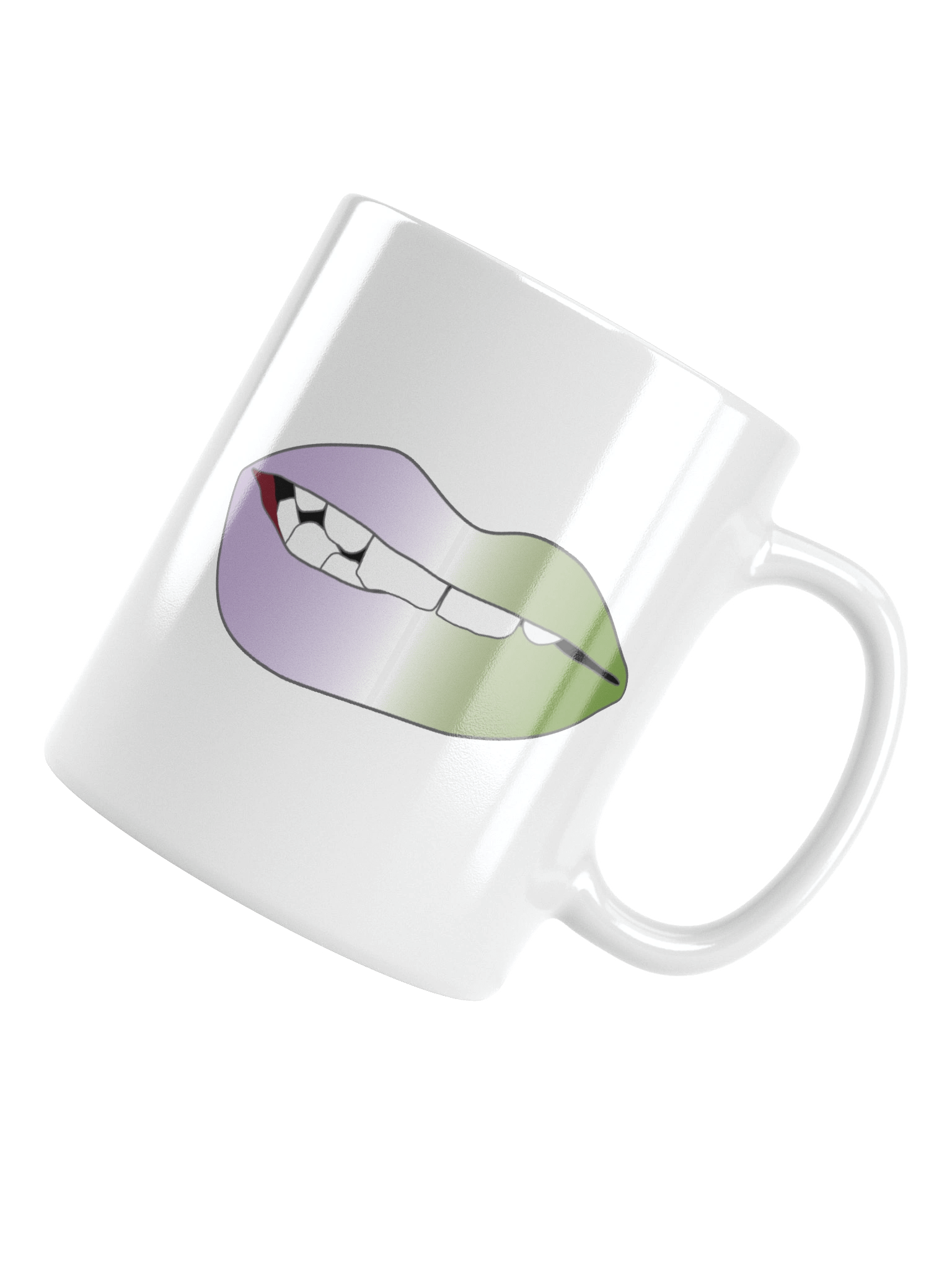 Genderqueer Pride Gradient Biting Lips Mug product image (4)