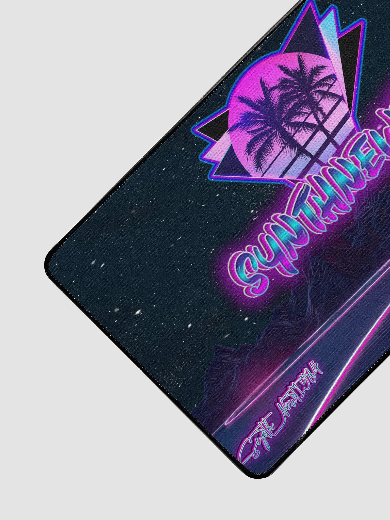 SynthNewt1984 Desk Mat product image (3)