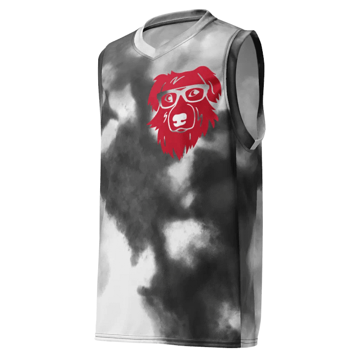 Cloudscape All-Over Print Basketball Jersey product image (1)