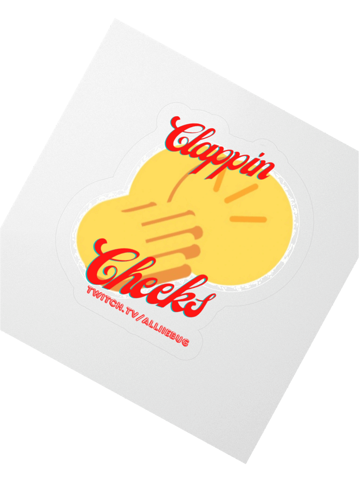 Clappin Cheeks Sticker product image (2)