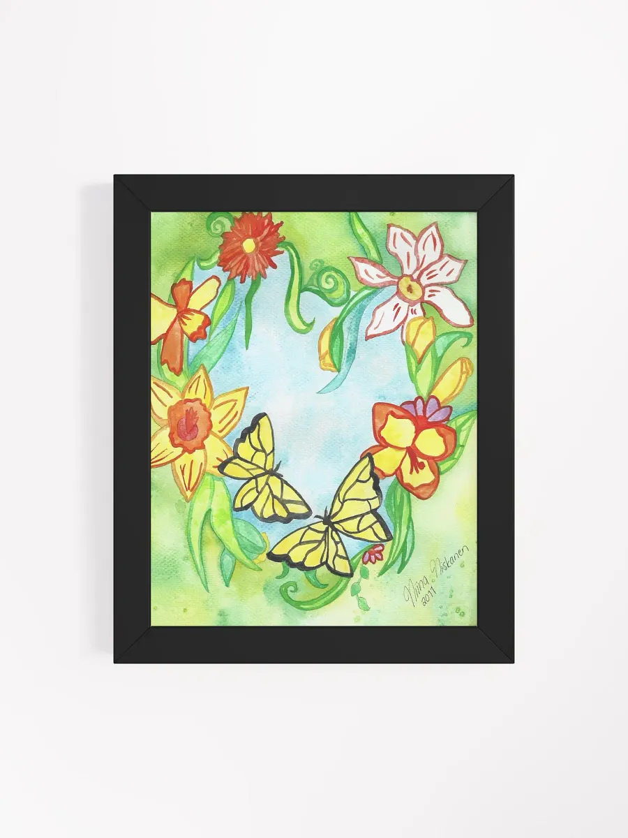 Spring Heart Framed Print product image (15)