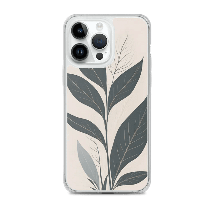 MagSafe® Clear Case for iPhone® – Botanic Calm product image (2)