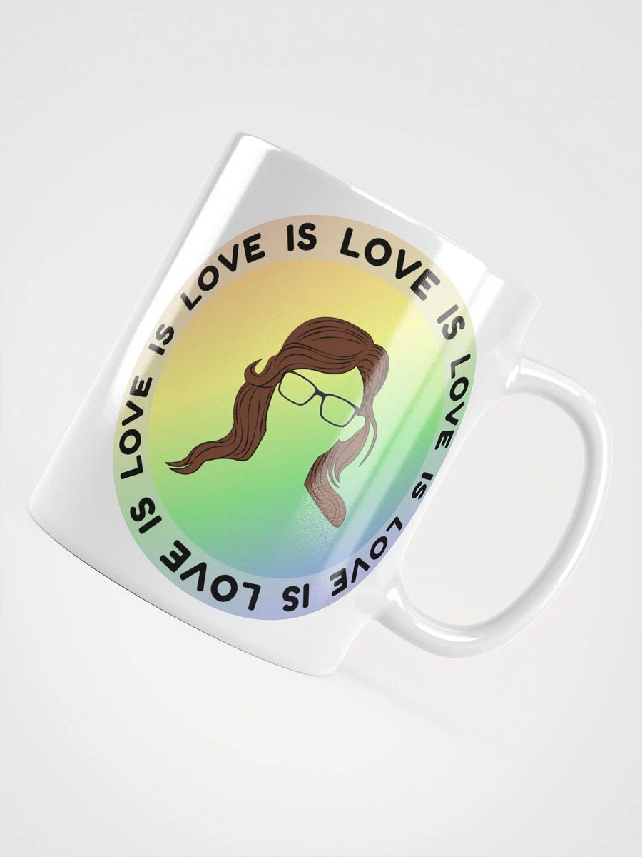LOVE IS LOVE! White Mug product image (4)