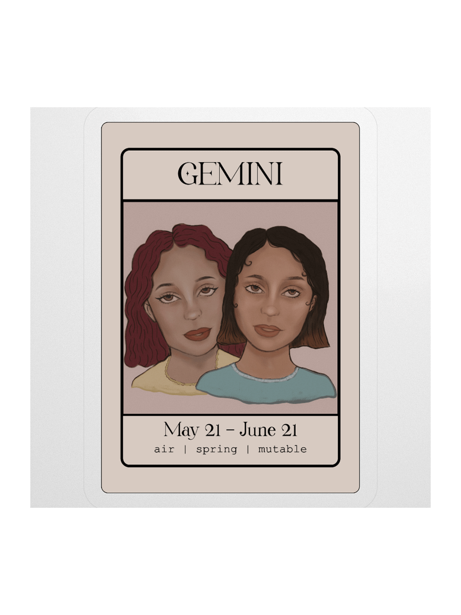 The Gemini Twins - Sticker product image (1)