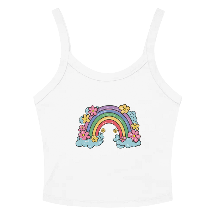 Rainbow Bliss Micro-Rib Tank product image (2)