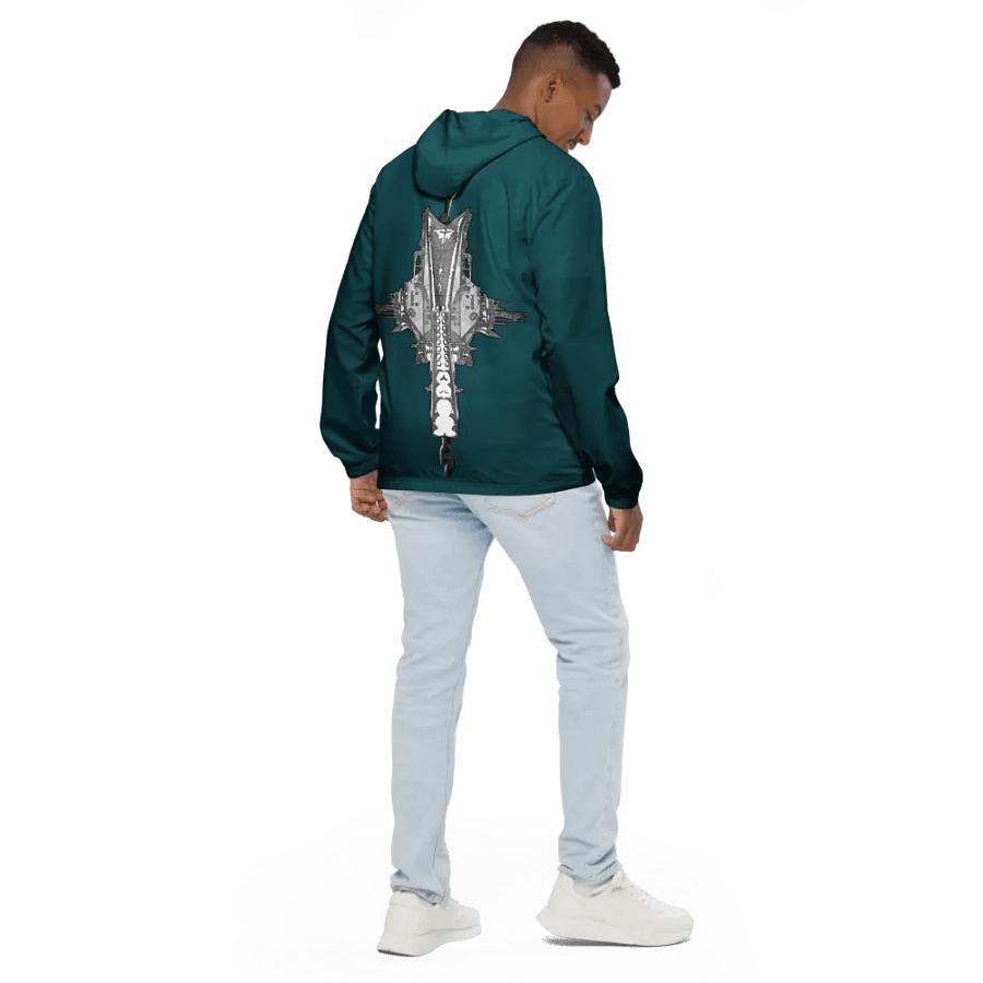 Teal Foss double tug Sketch Windbreaker product image (6)