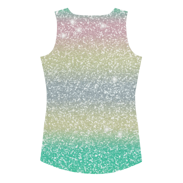 Glitter Unicorn Texture Design Tank Top (1) product image (2)