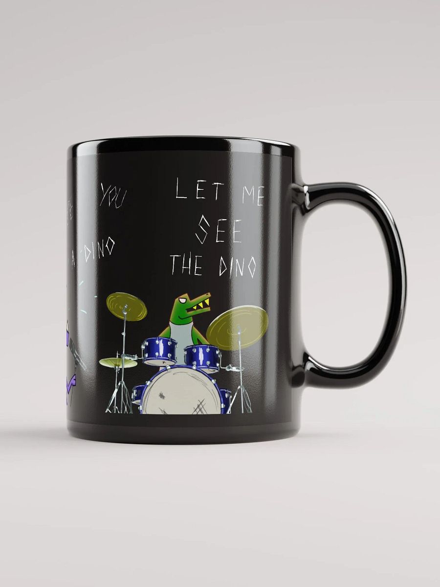 Dino Metal Black Mug product image (5)