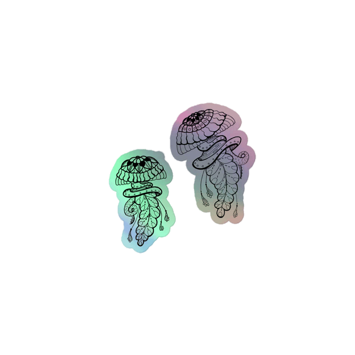 JellyfishHoloStickerSheet product image (1)