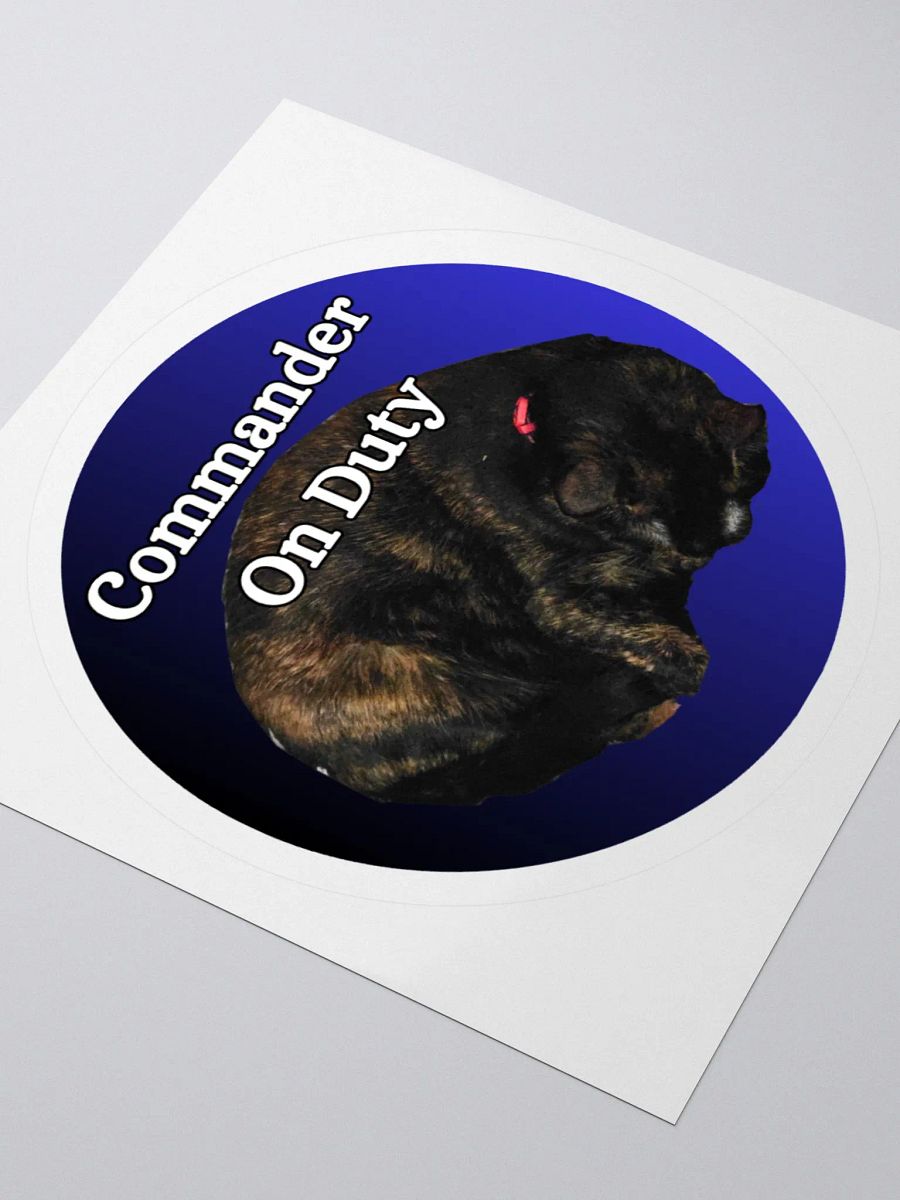 Commander On Duty Obi Sticker product image (9)