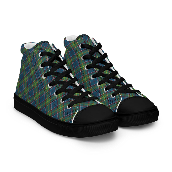Ayrshire Tartan Men's High Top Shoes product image (1)