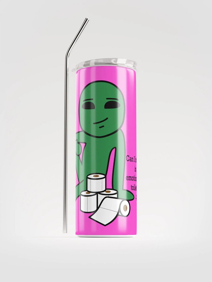 Emotional Support TP Tumbler (Pink) product image (1)