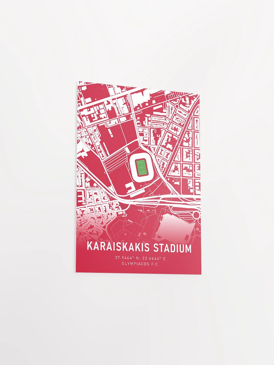 Olympiacos Stadium Map Design Poster product image (12)