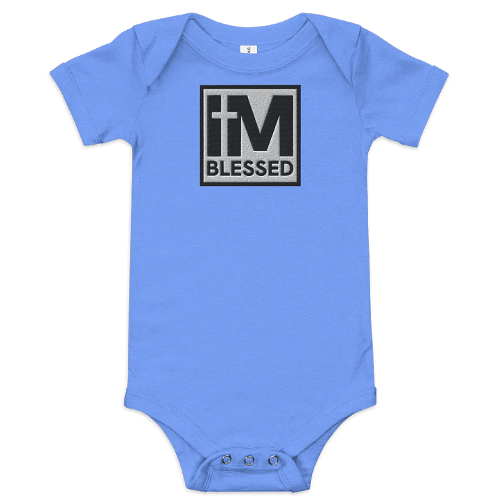 Blessed Baby Onesie Embroidered (Colors) product image (2)