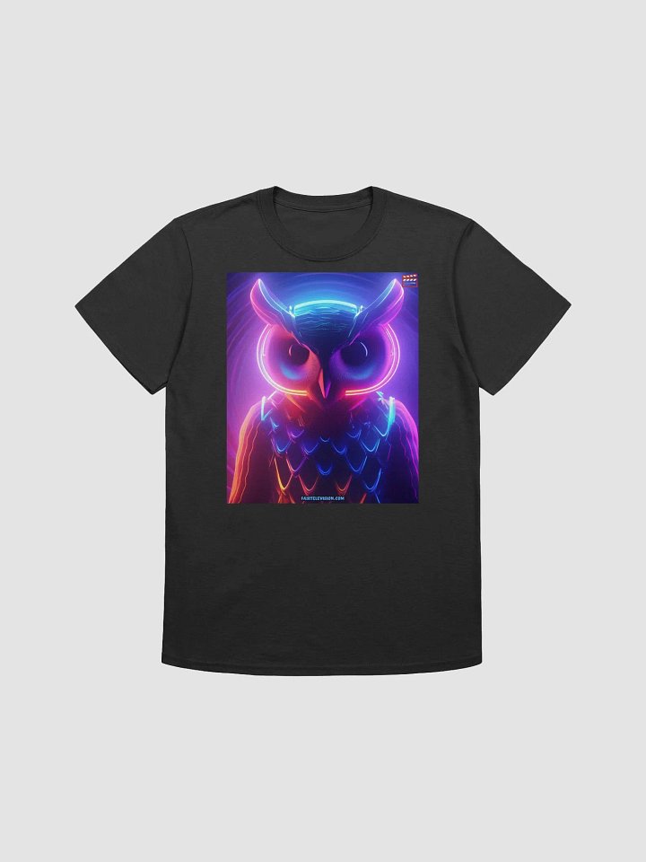Neon Owl Futurism T-Shirt product image (1)